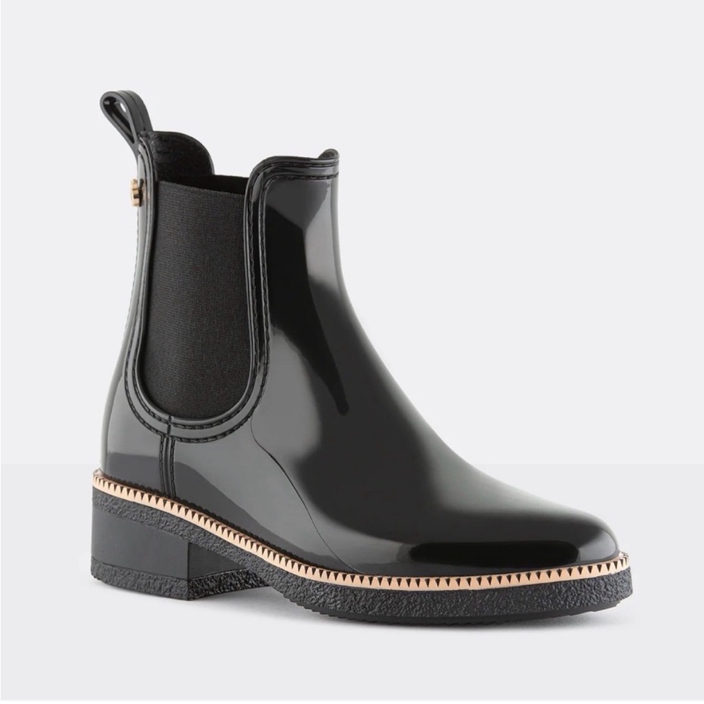 Lemon Jelly Ava Black Rain Boot
